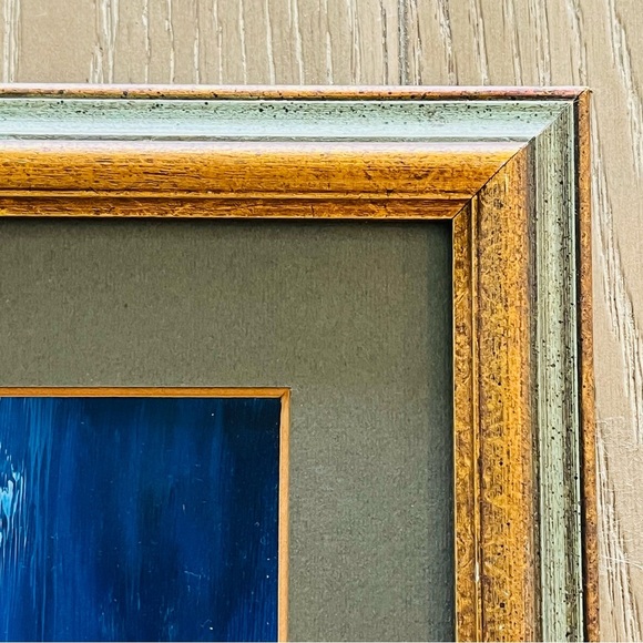 Framed Floral Painting by Serge Paquet 10.5” x 16.5” - Picture 6 of 12